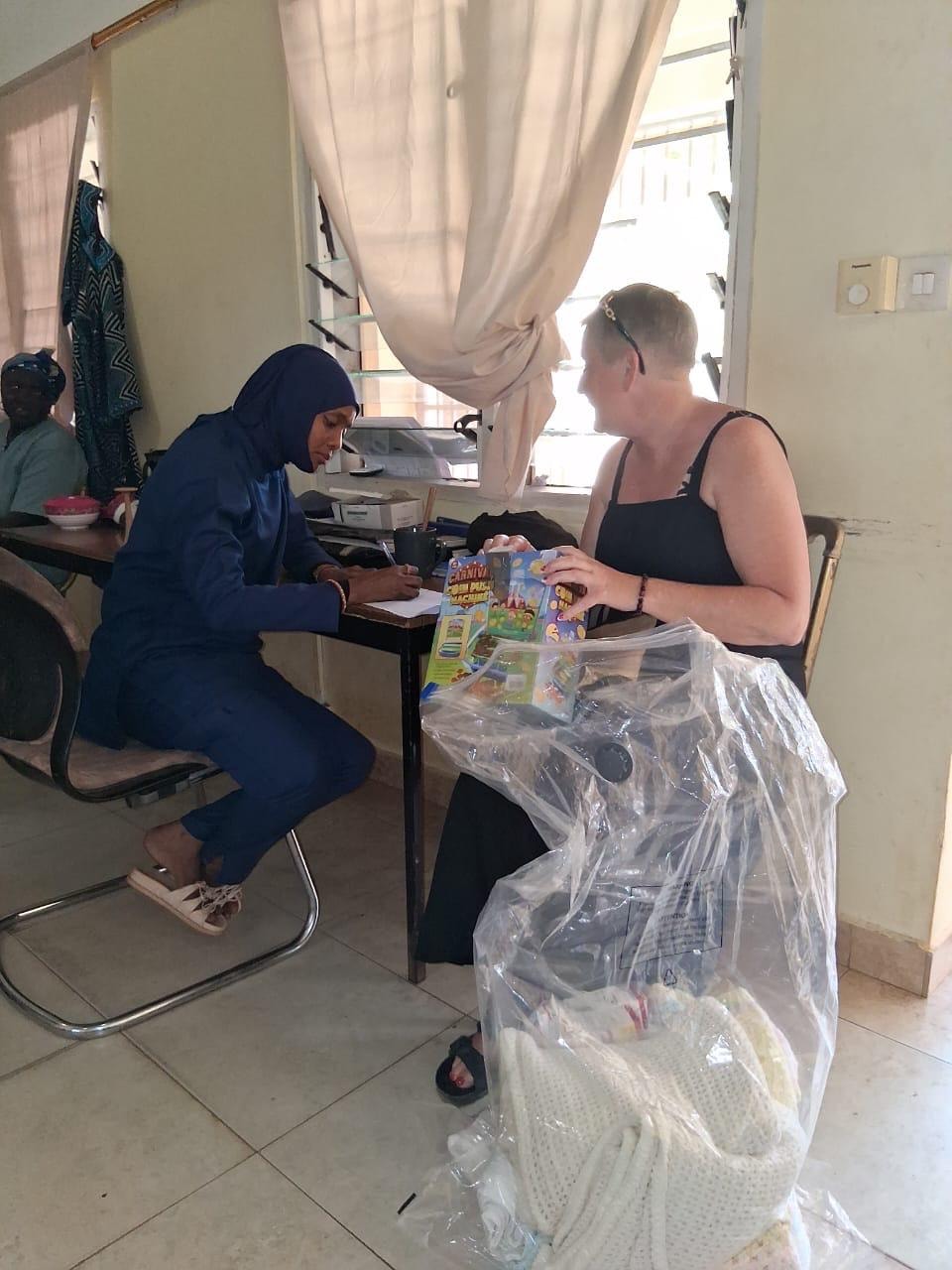 Supporting the Bakau healthcare clinic